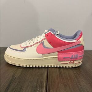Nike Air Force 1 Shadow - Pink and Cream